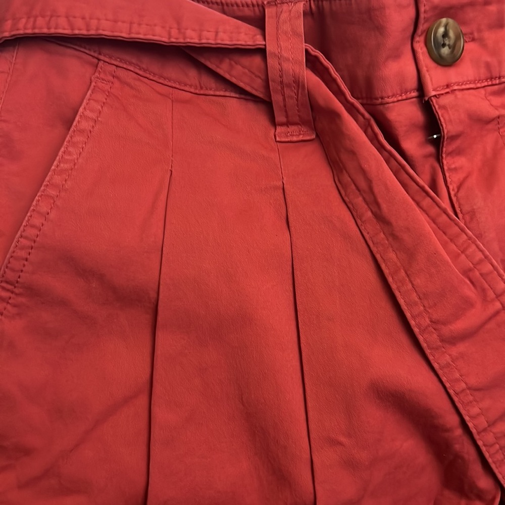 - NWT High Rise Pleated Shorts - Picture 6 of 7